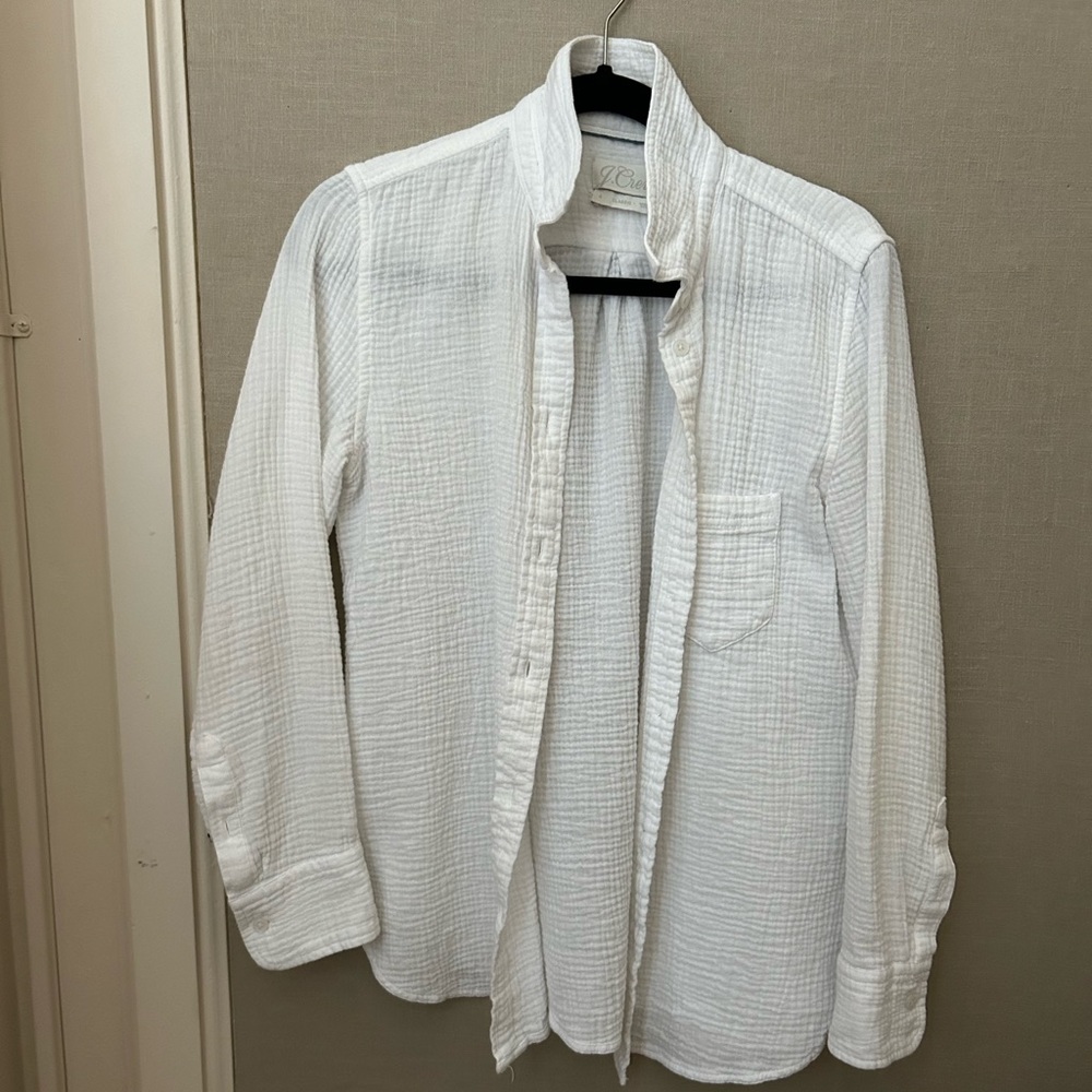 J. Crew Classic Fit Double Gauze Shirt
